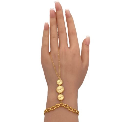 كف ذهب عيار 21 الوزن 5.96 جرام