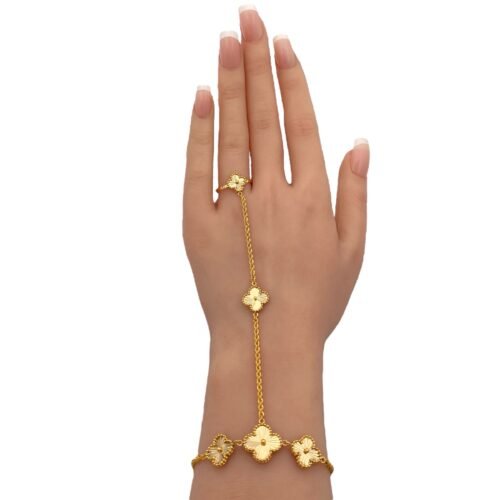 كف ذهب عيار 21 الوزن 6.82 جرام