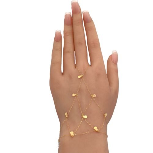 كف ذهب عيار 21 الوزن 0.87 جرام