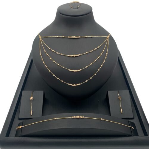 طقم ذهب عيار 21 الوزن 13.25 جرام