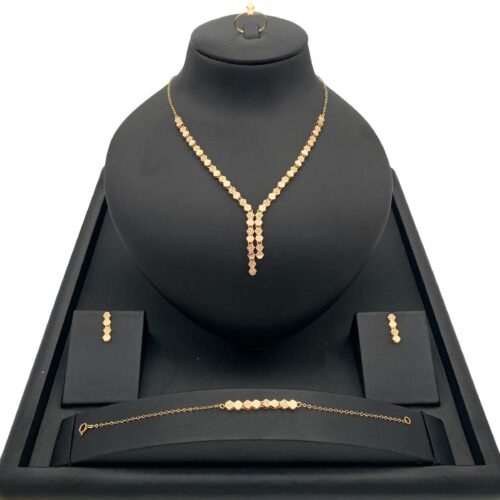 طقم ذهب عيار 21 الوزن 11.44 جرام