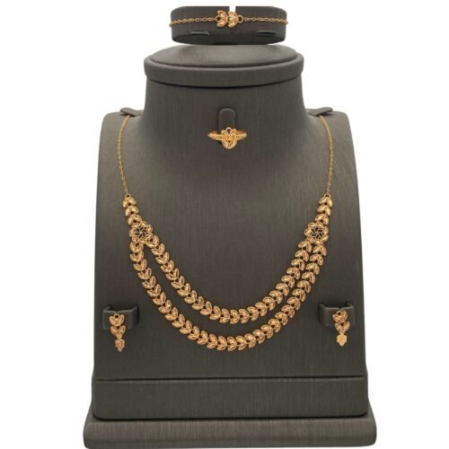 طقم ذهب عيار 21 الوزن 16.02 جرام