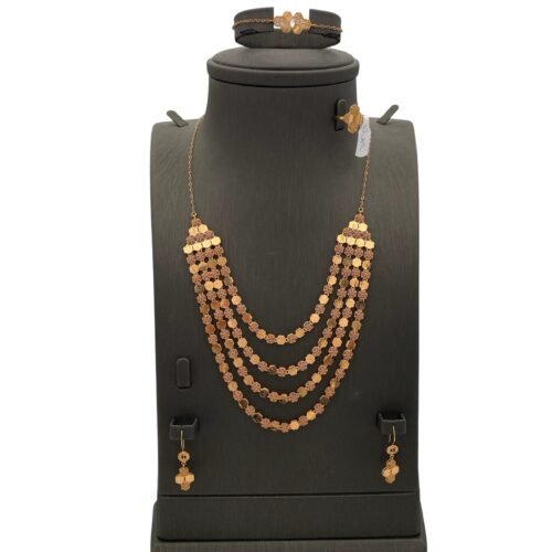 طقم ذهب عيار 21 الوزن 44.12 جرام