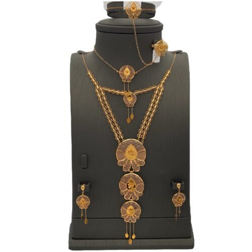 طقم ذهب عيار 21 الوزن 48.17 جرام