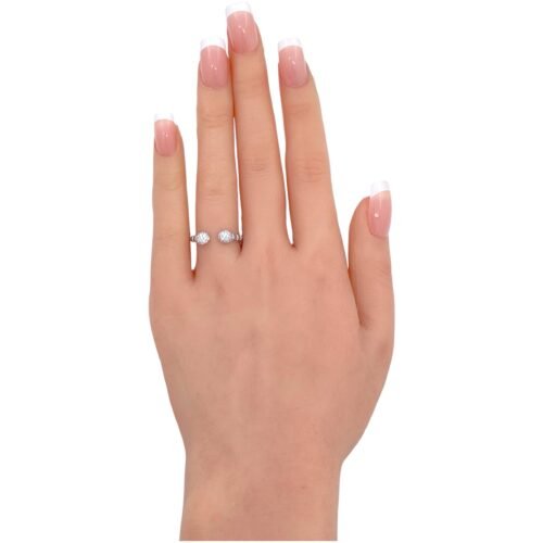 خاتم ذهب عيار 18 الوزن 1.1 جرام