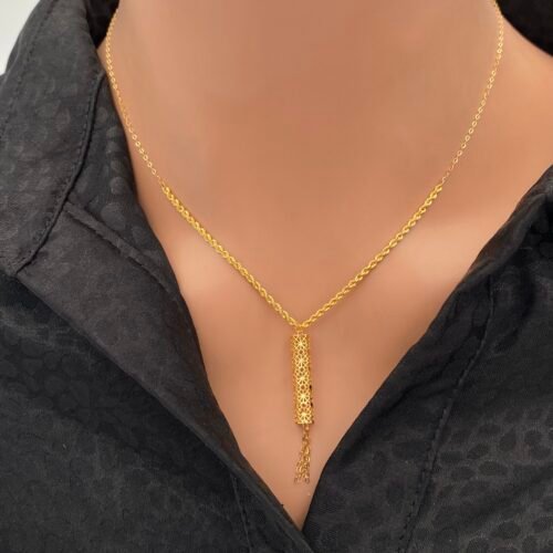 سبحه ذهب عيار 21 الوزن 1.86 جرام