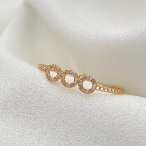 اسواره اطفال ذهب عيار 18 الوزن 2.02 جرام