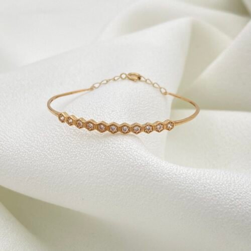 اسواره مواليد ذهب عيار 18 الوزن 1.32 جرام