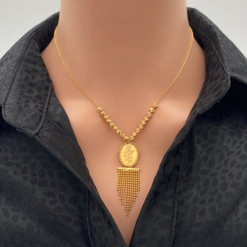 سبحه ذهب عيار 21 الوزن 7.15 جرام