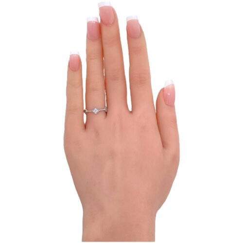 خاتم ذهب عيار 18 الوزن 0.98 جرام