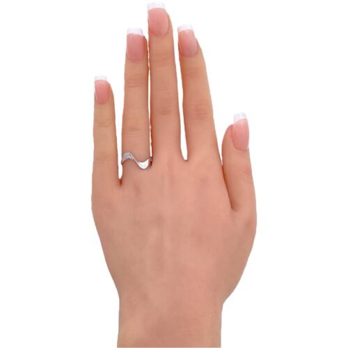 خاتم ذهب عيار 18 الوزن 1 جرام