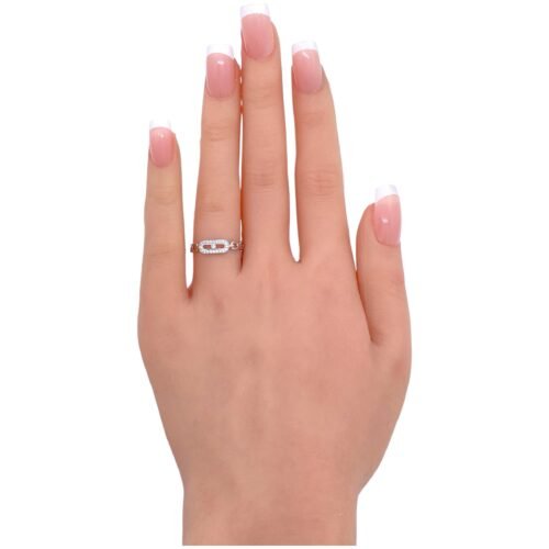 خاتم ذهب عيار 18 الوزن 0.98 جرام