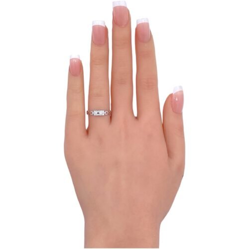 خاتم ذهب عيار 18 الوزن 0.98 جرام