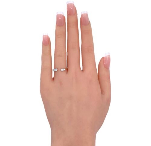 خاتم ذهب عيار 18 الوزن 0.8 جرام