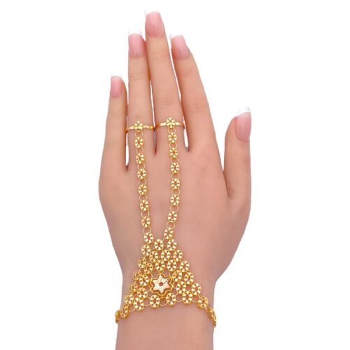 كف ذهب عيار 21 الوزن 10.37 جرام