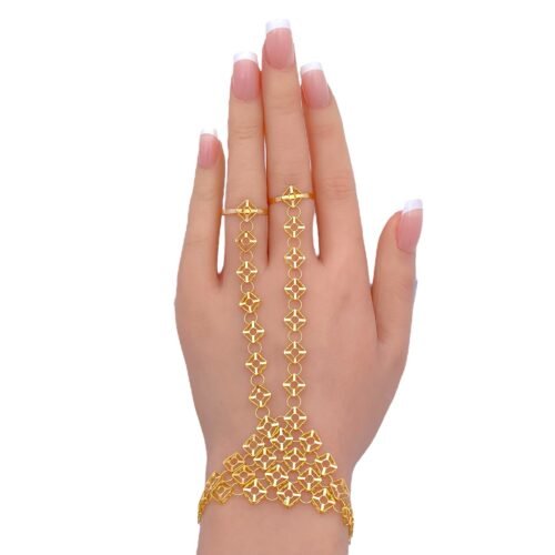 كف ذهب عيار 21 الوزن 10.77 جرام