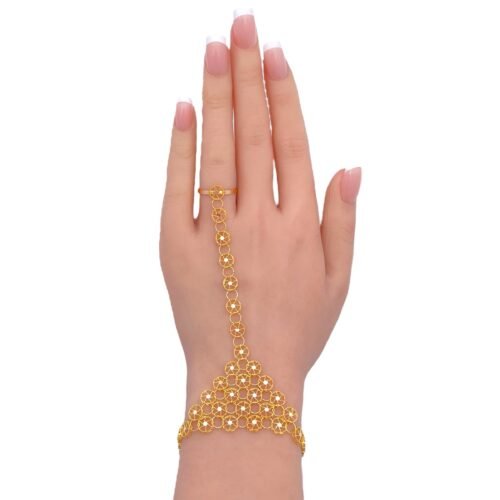 كف ذهب عيار 21 الوزن 6.77 جرام