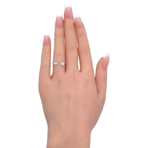 خاتم ذهب عيار 18 الوزن 0.73 جرام