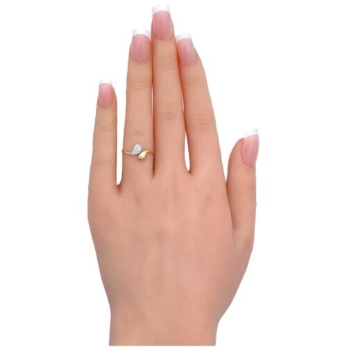 خاتم ذهب عيار 18 الوزن 0.88 جرام