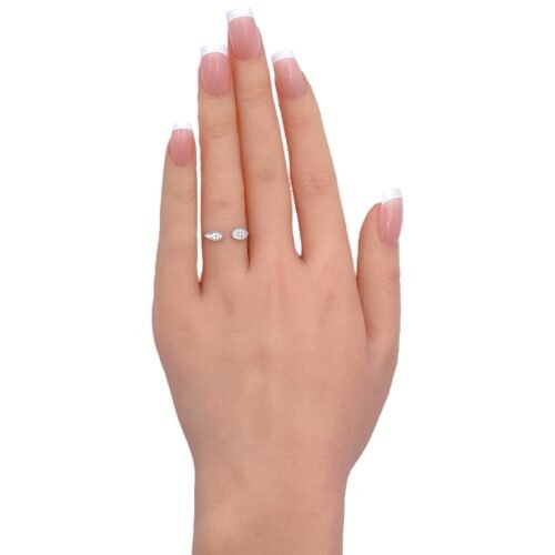 خاتم ذهب عيار 18 الوزن 0.95 جرام