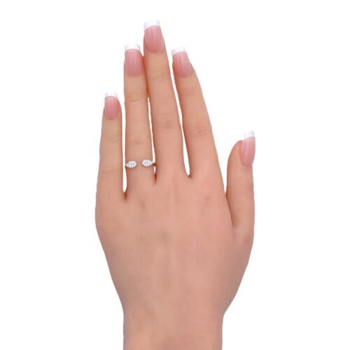 خاتم ذهب عيار 18 الوزن 0.83 جرام