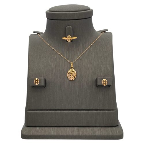 نصف طقم ذهب عيار 21 الوزن 2.75 جرام