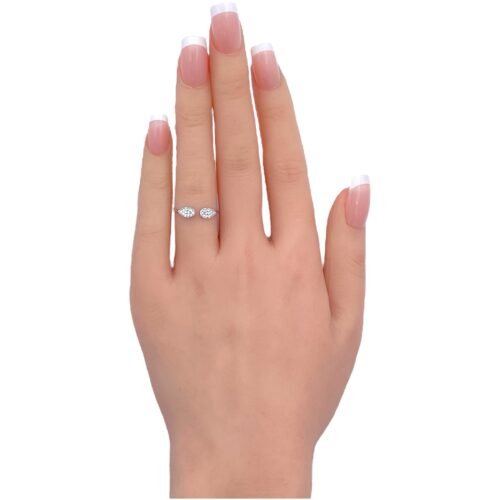 خاتم ذهب عيار 18 الوزن 0.87 جرام