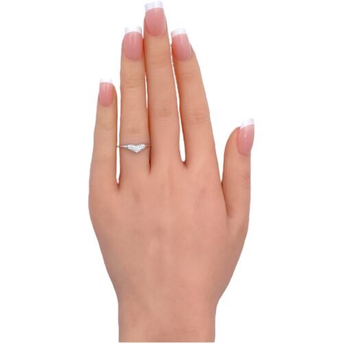 خاتم ذهب عيار 18 الوزن 0.86 جرام