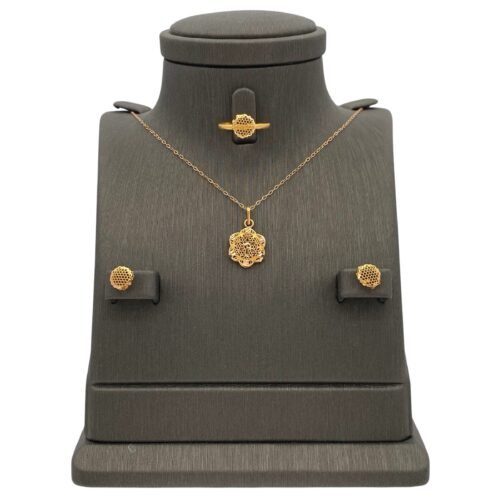 نصف طقم ذهب عيار 21 الوزن 2.98 جرام