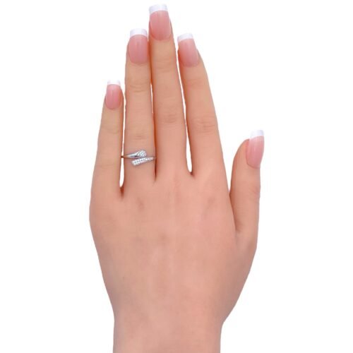 خاتم ذهب عيار 18 الوزن 0.93 جرام