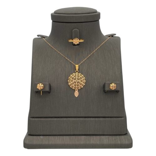 نصف طقم ذهب عيار 21 الوزن 3.78 جرام