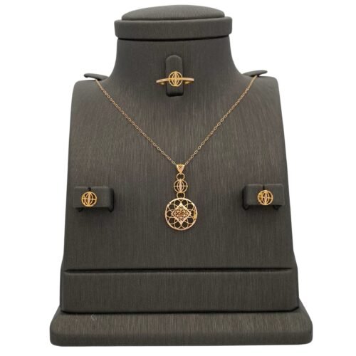 نصف طقم ذهب عيار 21 الوزن 3 جرام