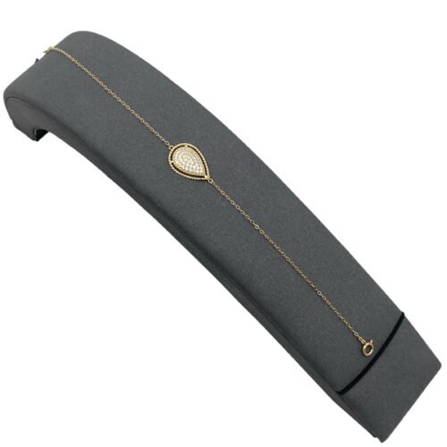 إسوارة ذهب عيار 18 الوزن 1.36 جرام