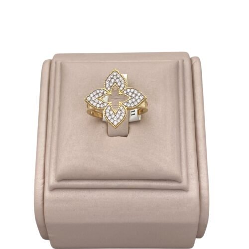 خاتم ذهب عيار 18 الوزن 2.55 جرام