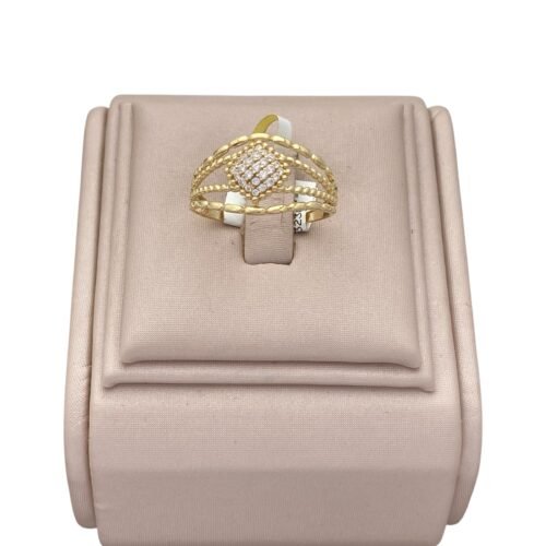 خاتم ذهب عيار 18 الوزن 1.76 جرام