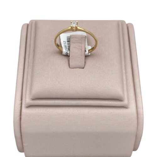 خاتم ذهب عيار 18 الوزن 1.44 جرام