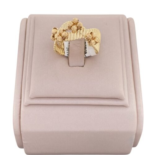 خاتم ذهب عيار 18 الوزن 4.01 جرام