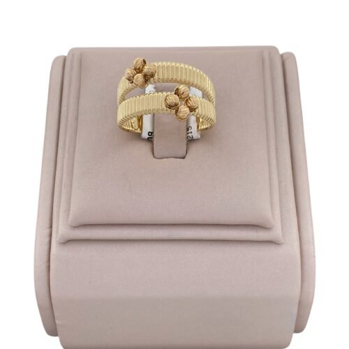 خاتم ذهب عيار 18 الوزن 3.73 جرام