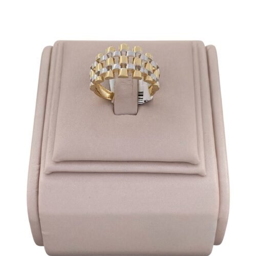 خاتم ذهب عيار 18 الوزن 2.37 جرام