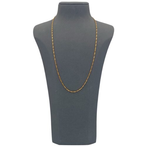 سلسال ذهب عيار 21 الوزن 4.01 جرام