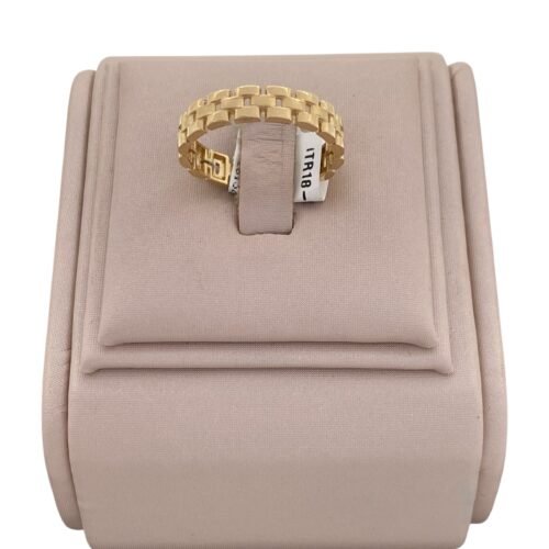 خاتم ذهب عيار 18 الوزن 3.07 جرام