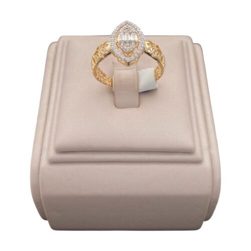 خاتم ذهب عيار 18 الوزن 2.39 جرام