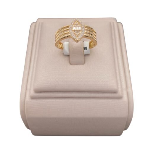 خاتم ذهب عيار 18 الوزن 2.75 جرام