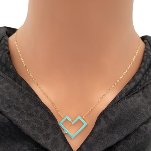 عقد ذهب عيار 18 الوزن  2.24 جرام