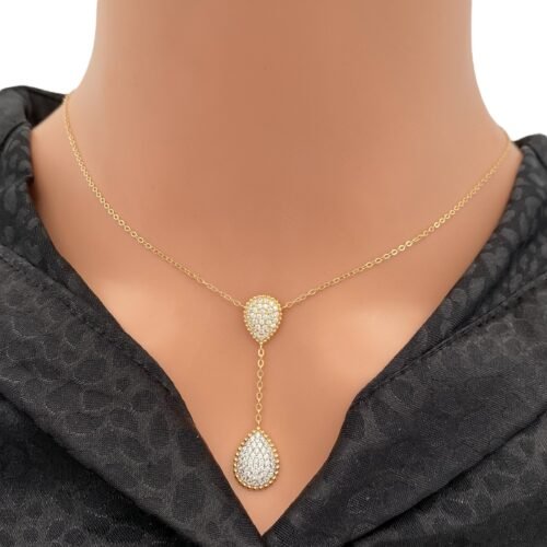 عقد ذهب عيار 18 الوزن 2.69 جرام