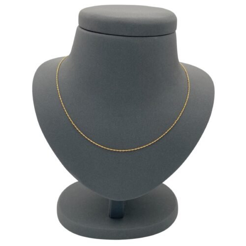 سلسال ذهب عيار 18 الوزن 0.50 جرام