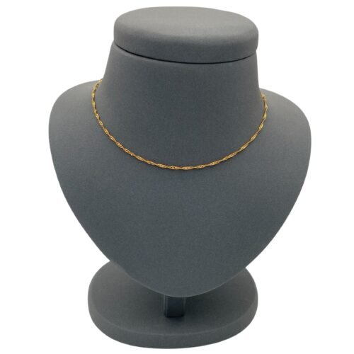 سلسال ذهب عيار 21 الوزن 2.80 جرام