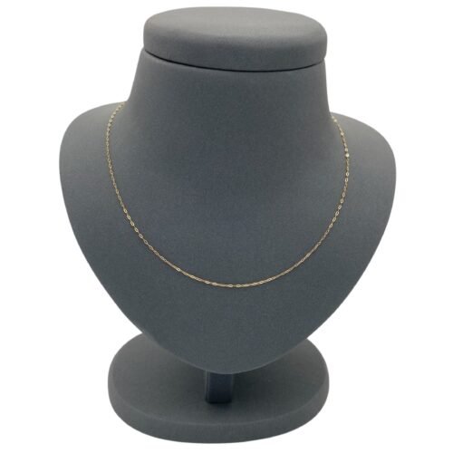 سلسال ذهب عيار 18 الوزن 1 جرام