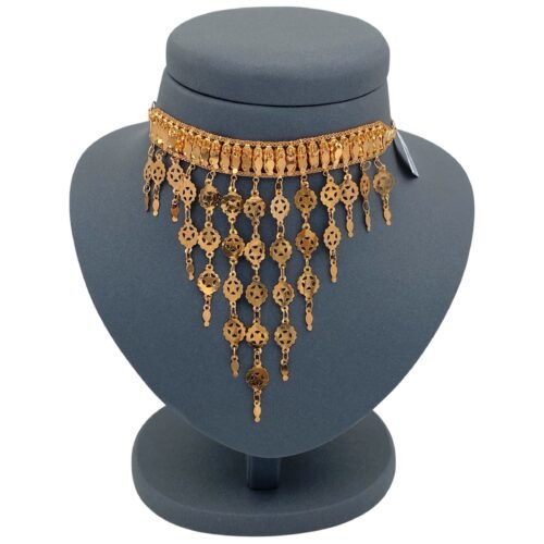 خناق ذهب عيار 21 الوزن 18.50 جرام