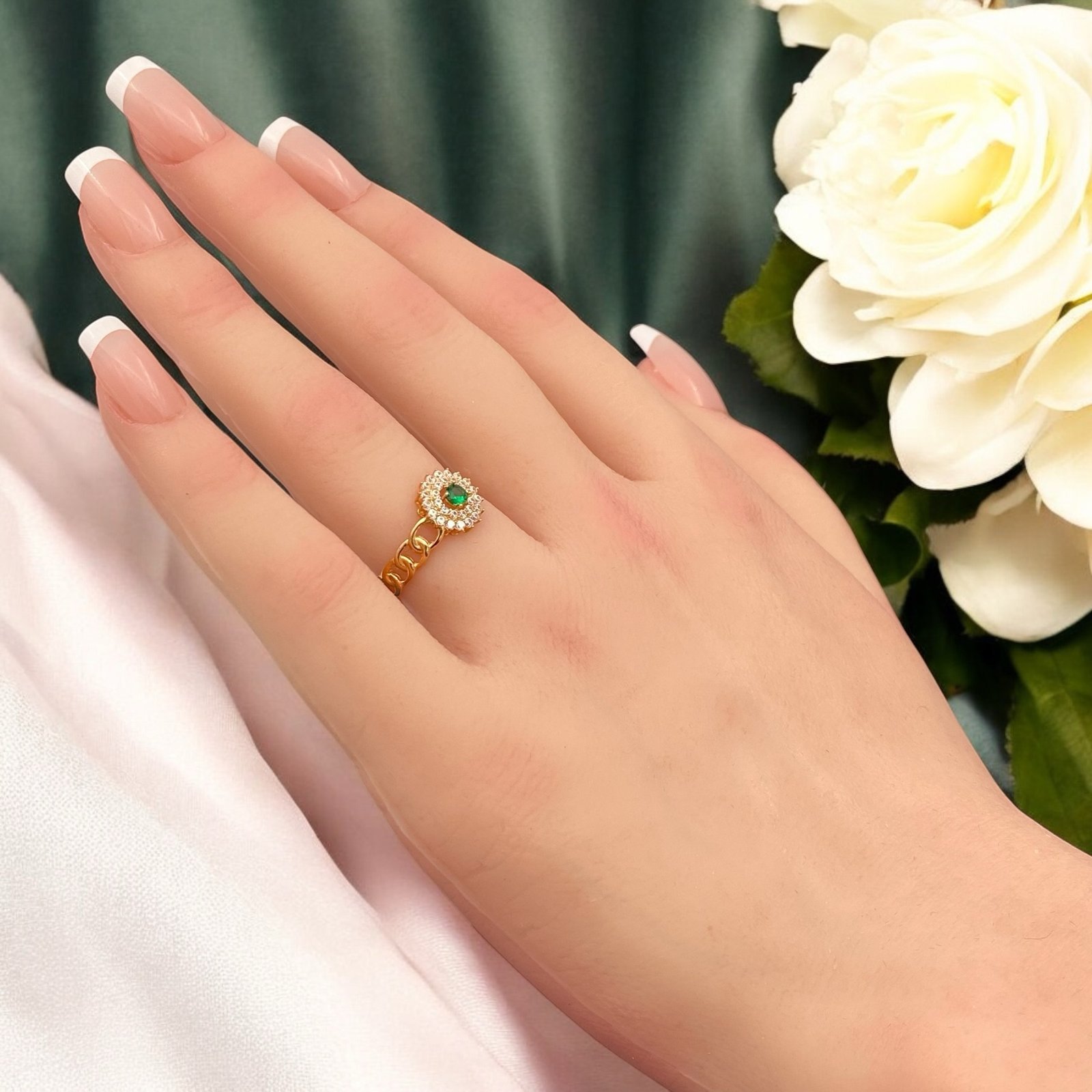 خاتم ذهب عيار 21 الوزن 2.24 جرام